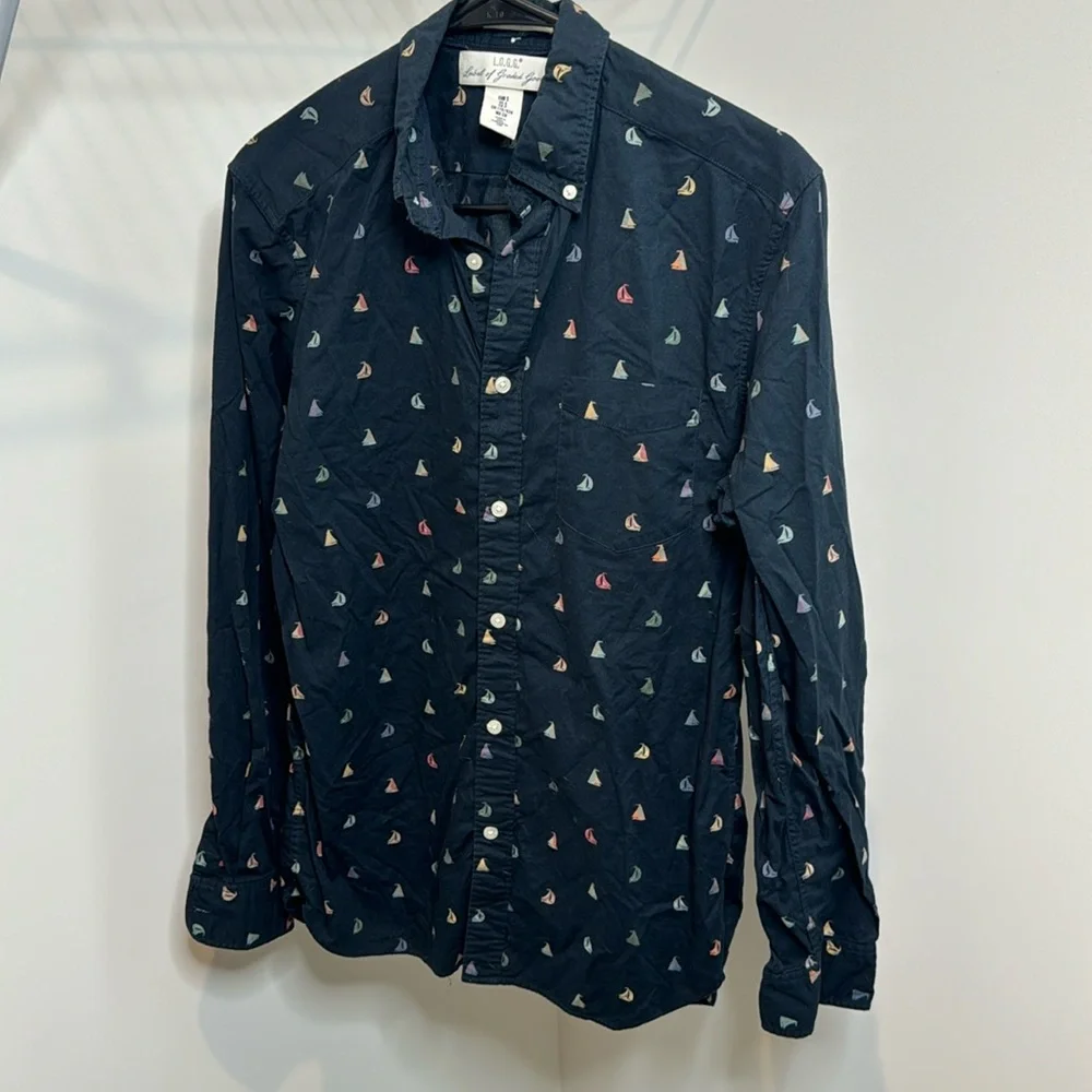 Nautical Button Down H&M Size S - Picture 1 of 3